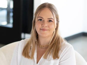 Portrait of Haley Saalsaa Miller, Realtor